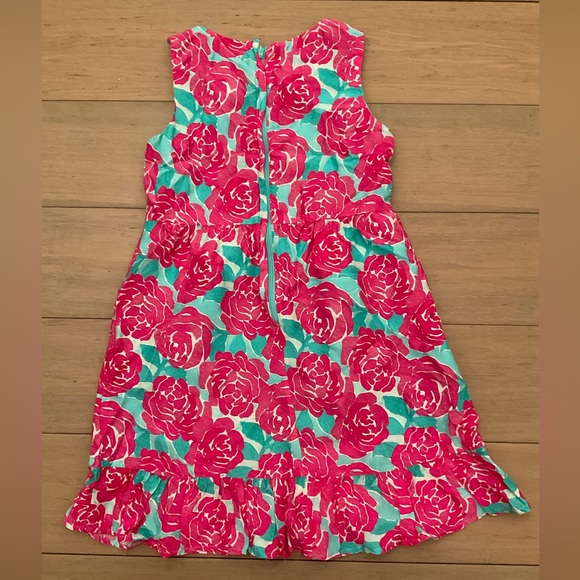 Vineyard Vines Girls Flower Dress size 5 - Picture 2 of 3
